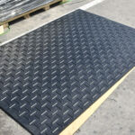 Checker Rubber Stable Mat